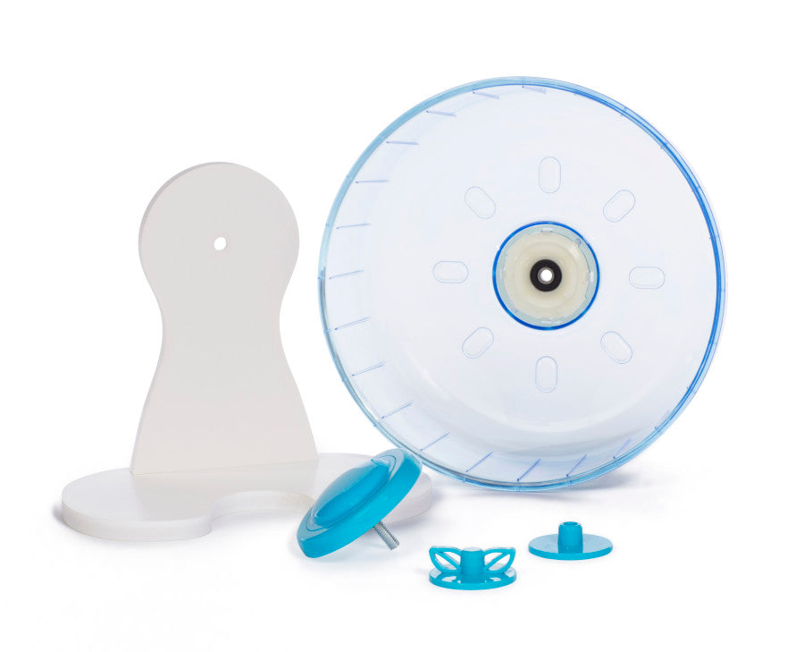 For Mouse/Gerbil, Translucent Blue, White, 1ea/8 in