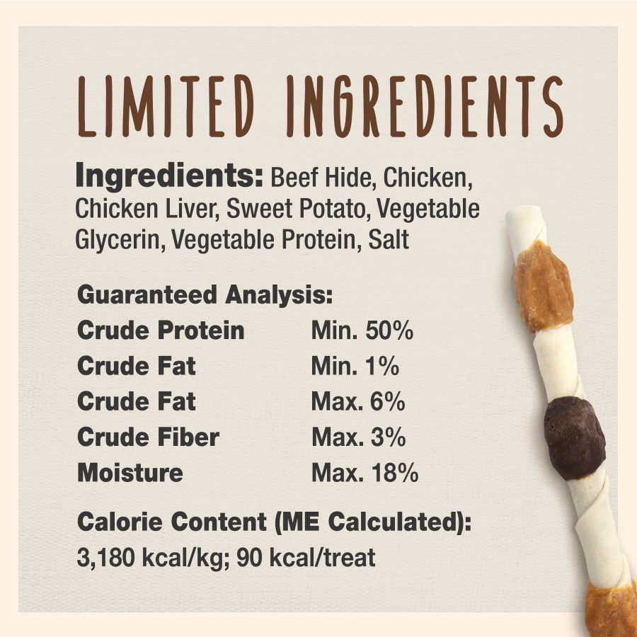 X-Large, Chicken, Chicken Liver & Sweet Potato, 1ea/(15 ct)