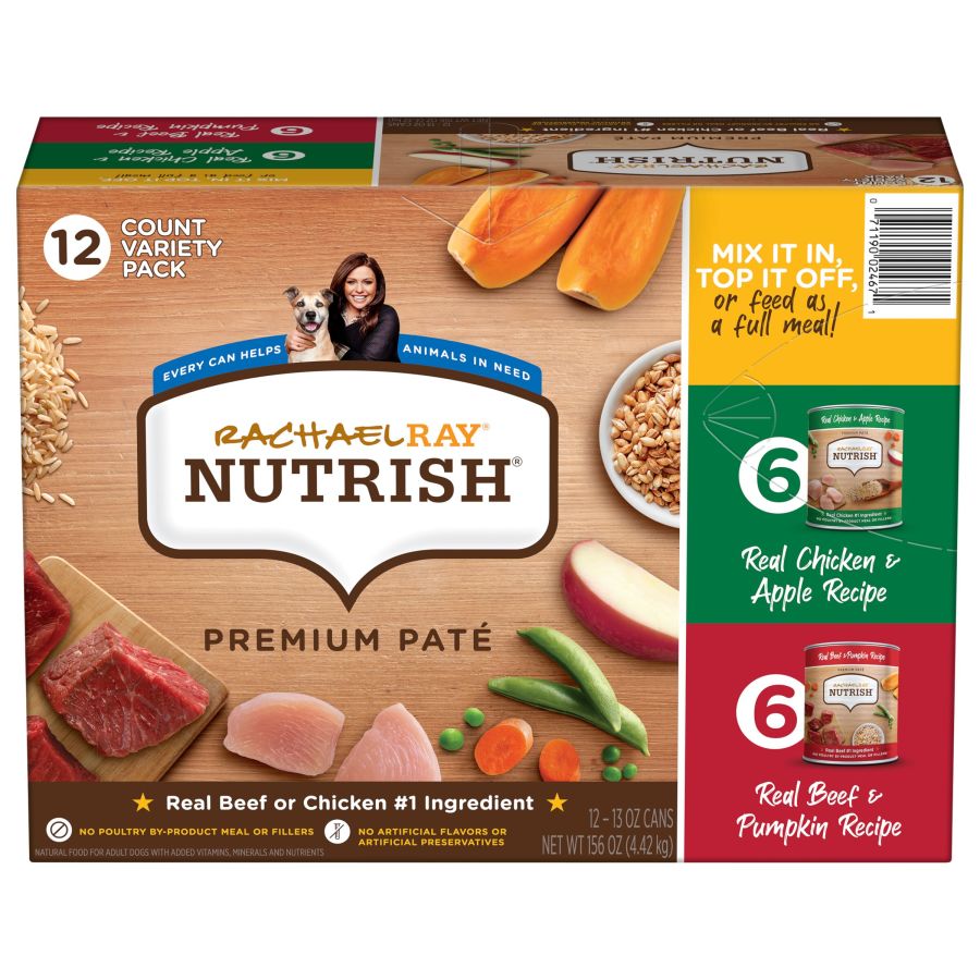 Variety Pack (Chicken & Apple, Beef & Pumpkin), 1ea/13 oz