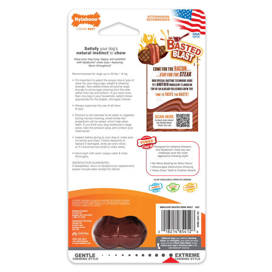 Basted Blast, 2ea/Medium/Wolf (1 ct)
