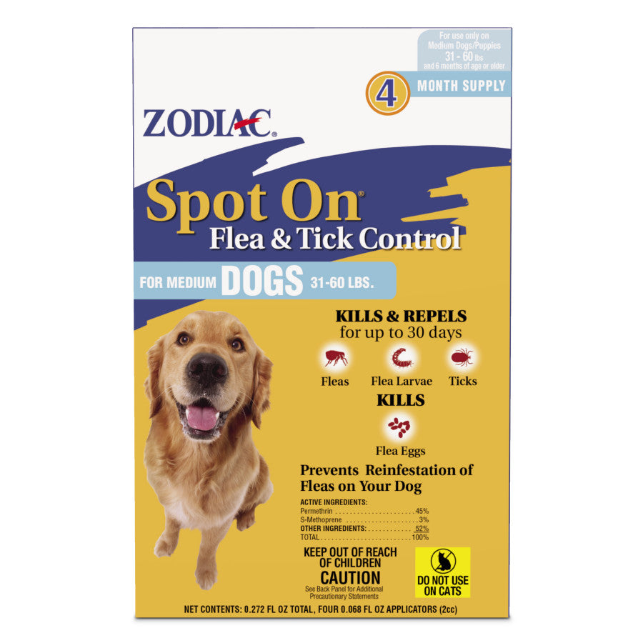 1ea/Medium Dogs 31-60 lb, 4 pk