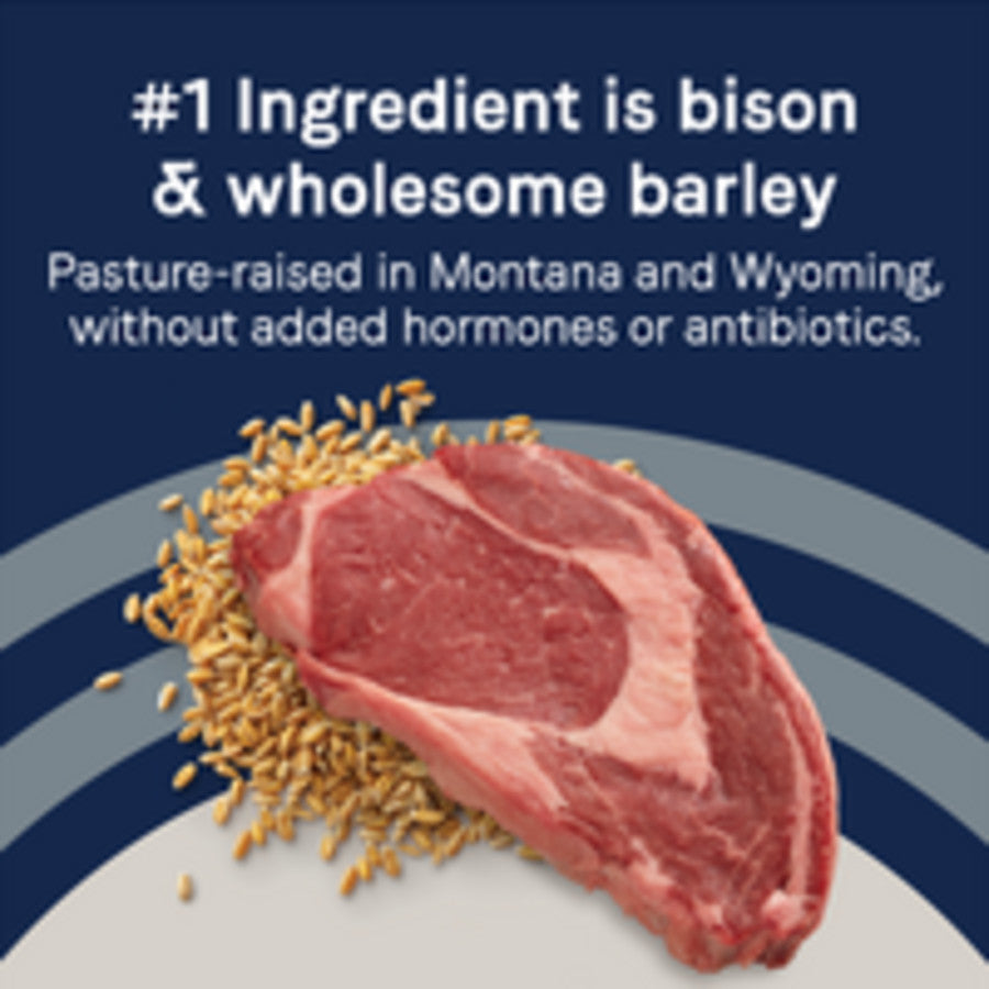 Real Bison & Barley, 1ea/4 lb