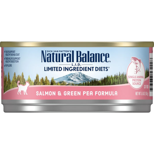 Salmon & Green Pea, 24ea/5.5 oz, 24 pk