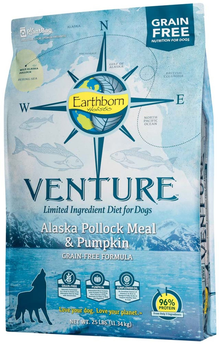 Pollock & Pumpkin, 1ea/25 lb