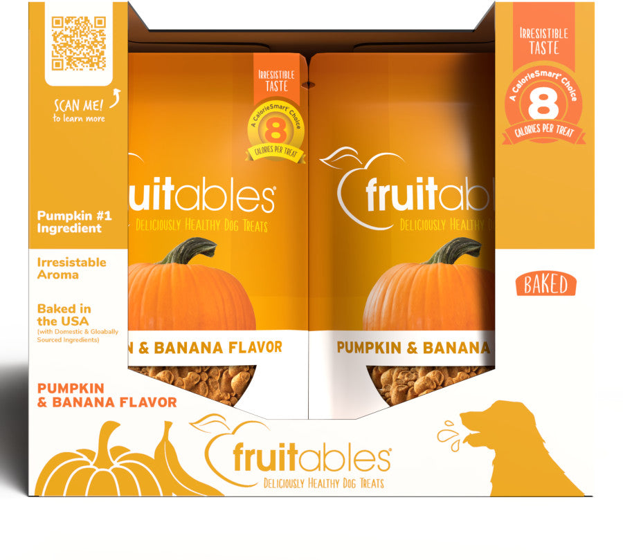 Pumpkin & Banana, 1ea/8Pc, 12 oz