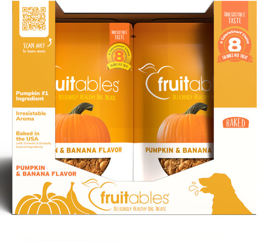 Pumpkin & Banana, 1ea/8Pc, 12 oz