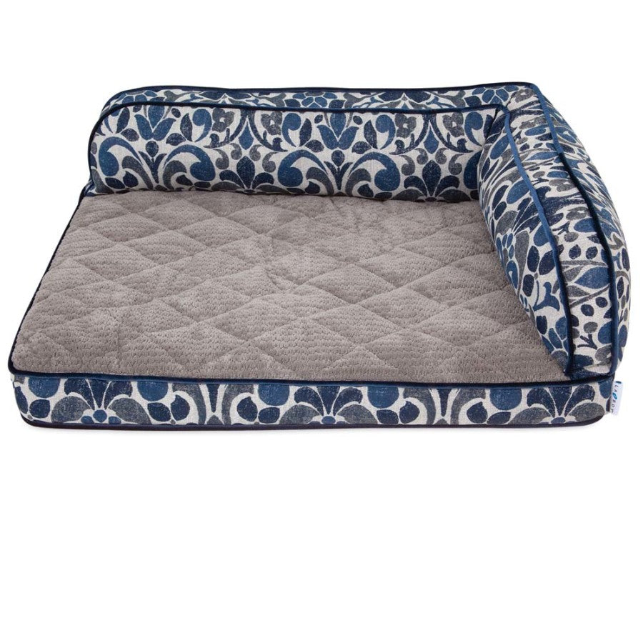 Cobalt Blue Jacquard, 1ea/38 In X 29 in
