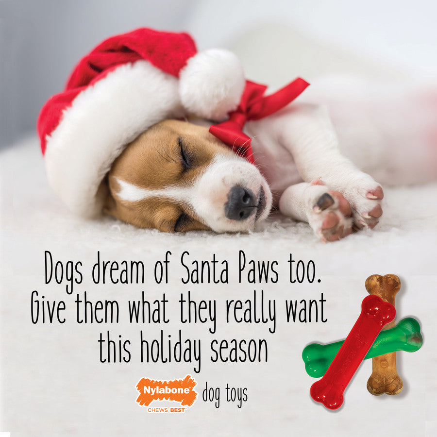 Holiday Bones, Chicken, Bacon & Sweet Potato, and Prime Rib, 1ea/SMall/Regular (3 ct)