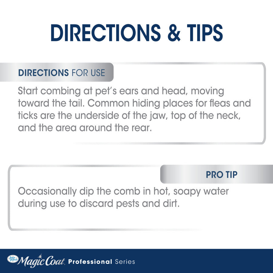 Ultra-Light Flea Catcher Comb, 1ea/One Size