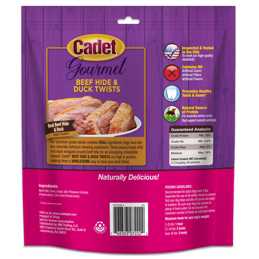 Beef Hide & Duck, 1ea/5 In. (50 ct)