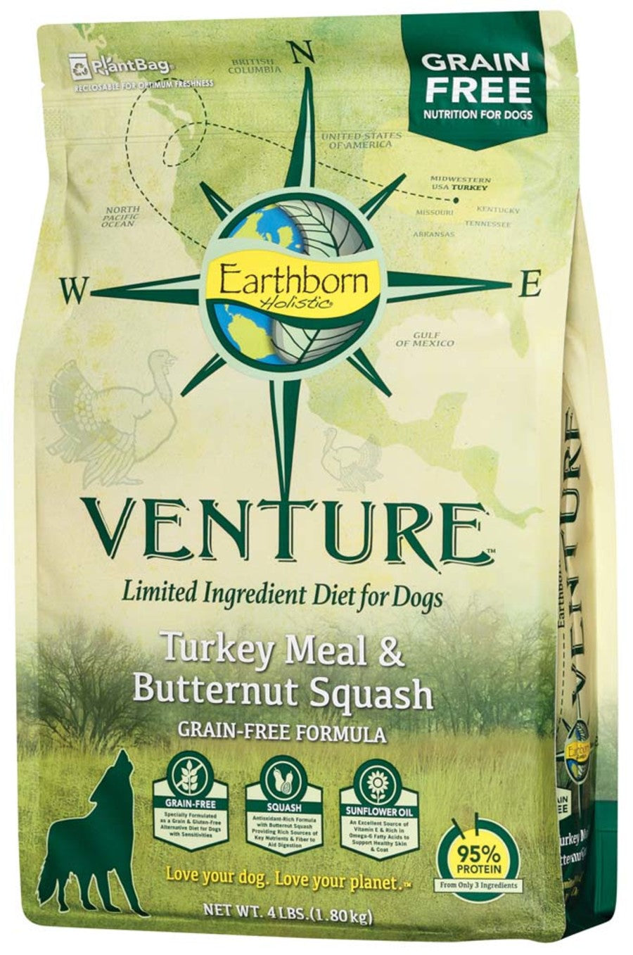 Turkey & Butternut Squash, 1ea/4 lb