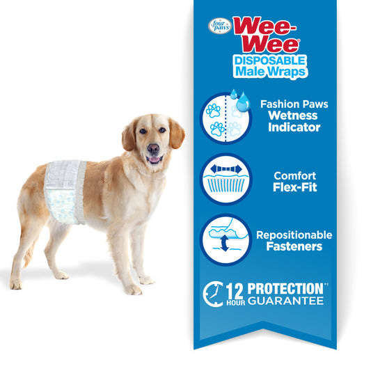 Male Wraps, 1ea/Medium/Large (36 ct)