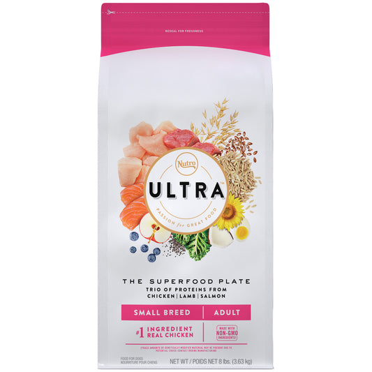 Trio of Proteins from Chicken, Lamb, and Salmon, 1ea/8 lb