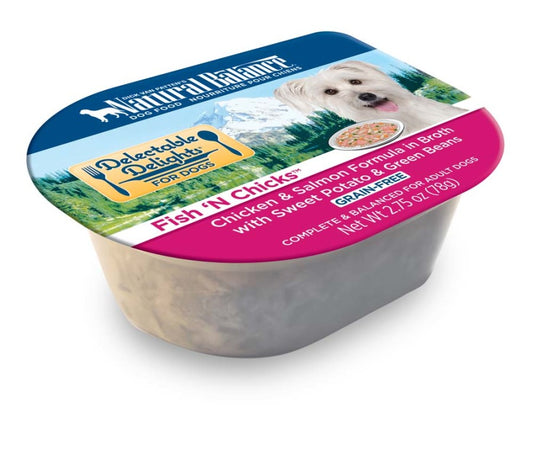 Fish 'N Chicks in Broth, 24ea/2.75 oz, 24 pk