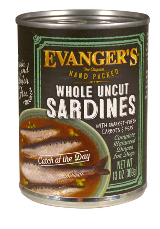 Whole Uncut Sardines, 12ea/12 oz, 12 pk