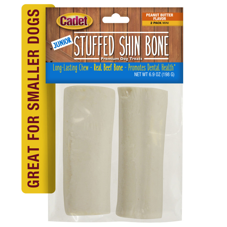 Junior Stuffed Shin, Peanut Butter, 1ea/Mini (2 ct)