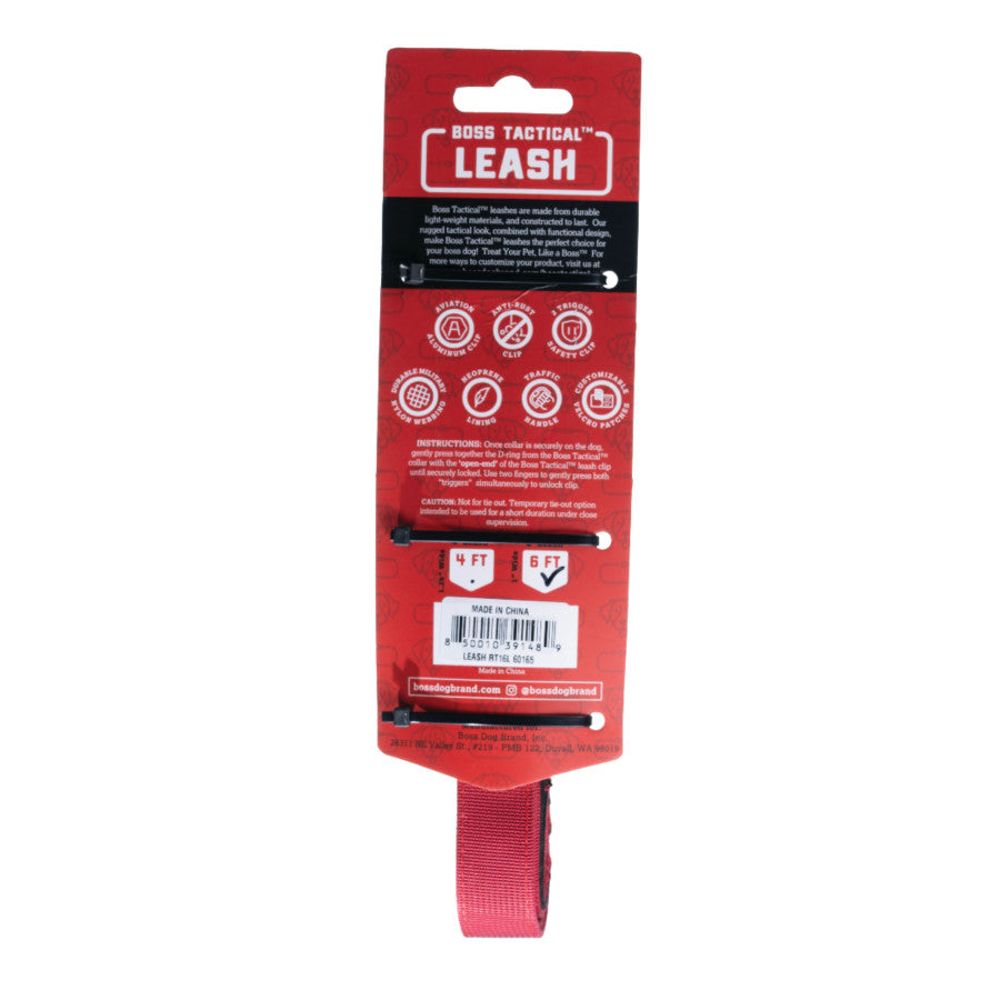 Red, 1ea/6 ft