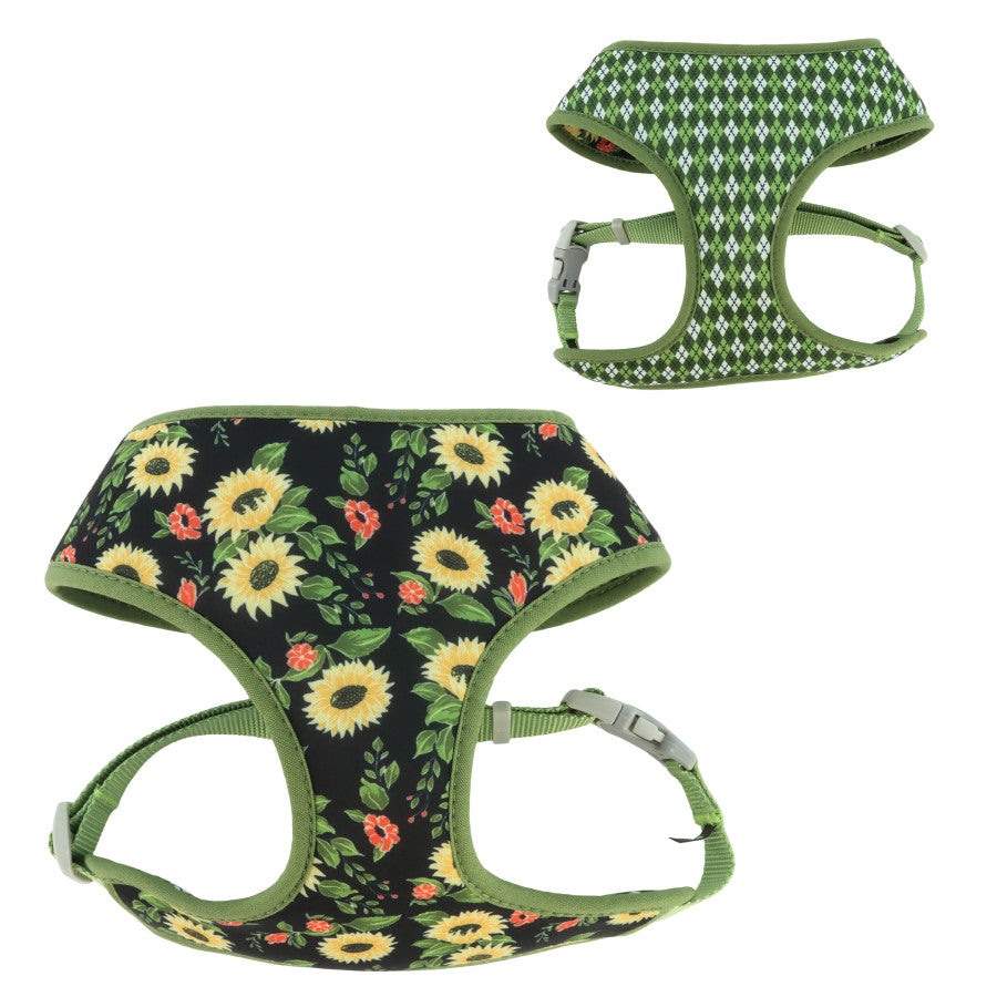 Sunflower & Green Argyle, 1ea/3/4In X 20In-29 in