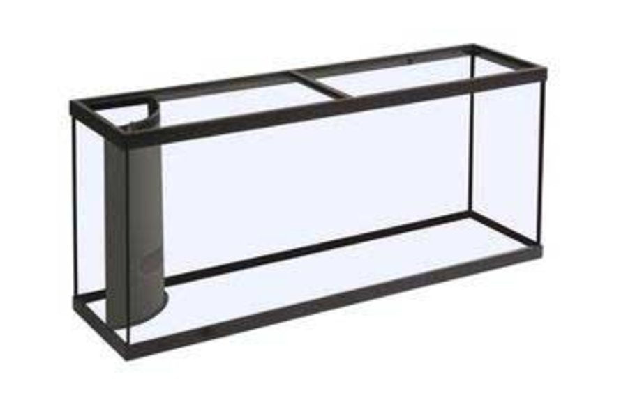 Black, Clear, 1ea/90 gal, 48X18X24 in