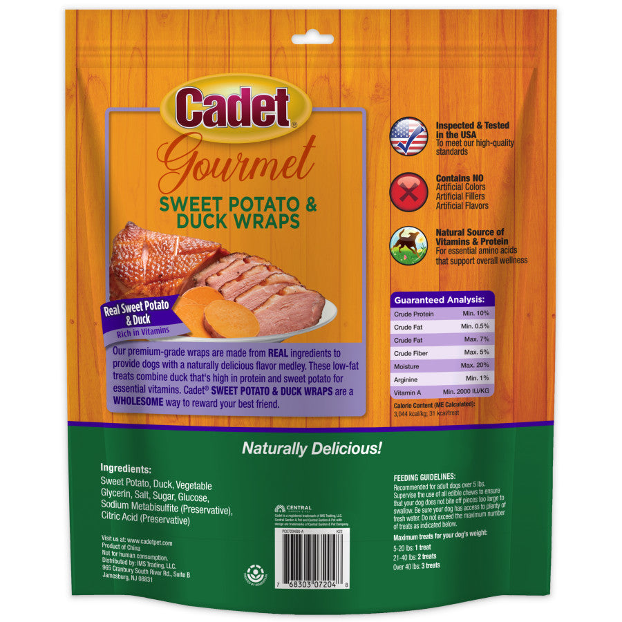 Wraps, Duck & Sweet Potato, 1ea/28 Oz. (1 ct)