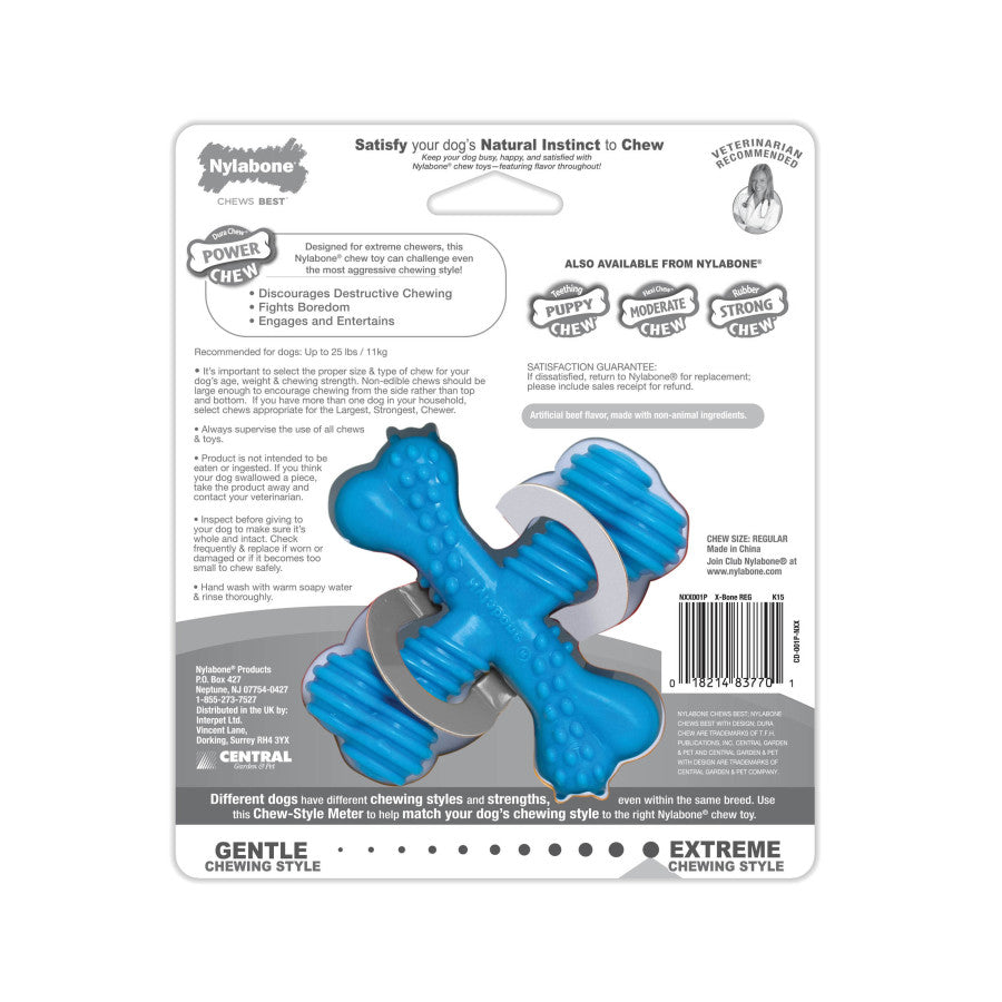 X-Shaped Bone, Beef, 1ea/SMall/Regular (1 ct)