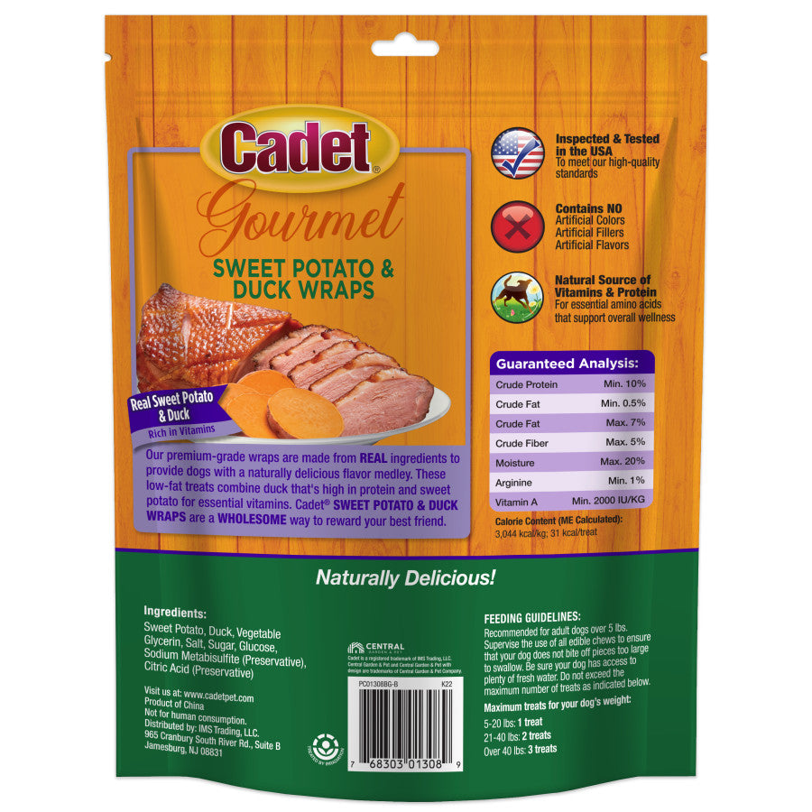 Wraps, Duck & Sweet Potato, 1ea/14 Oz. (1 ct)