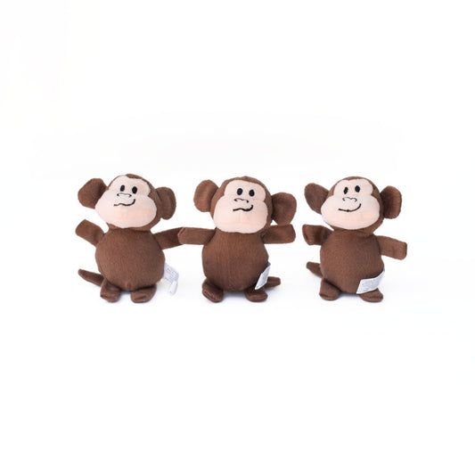 Monkeys, 1ea/XS, 3 pk