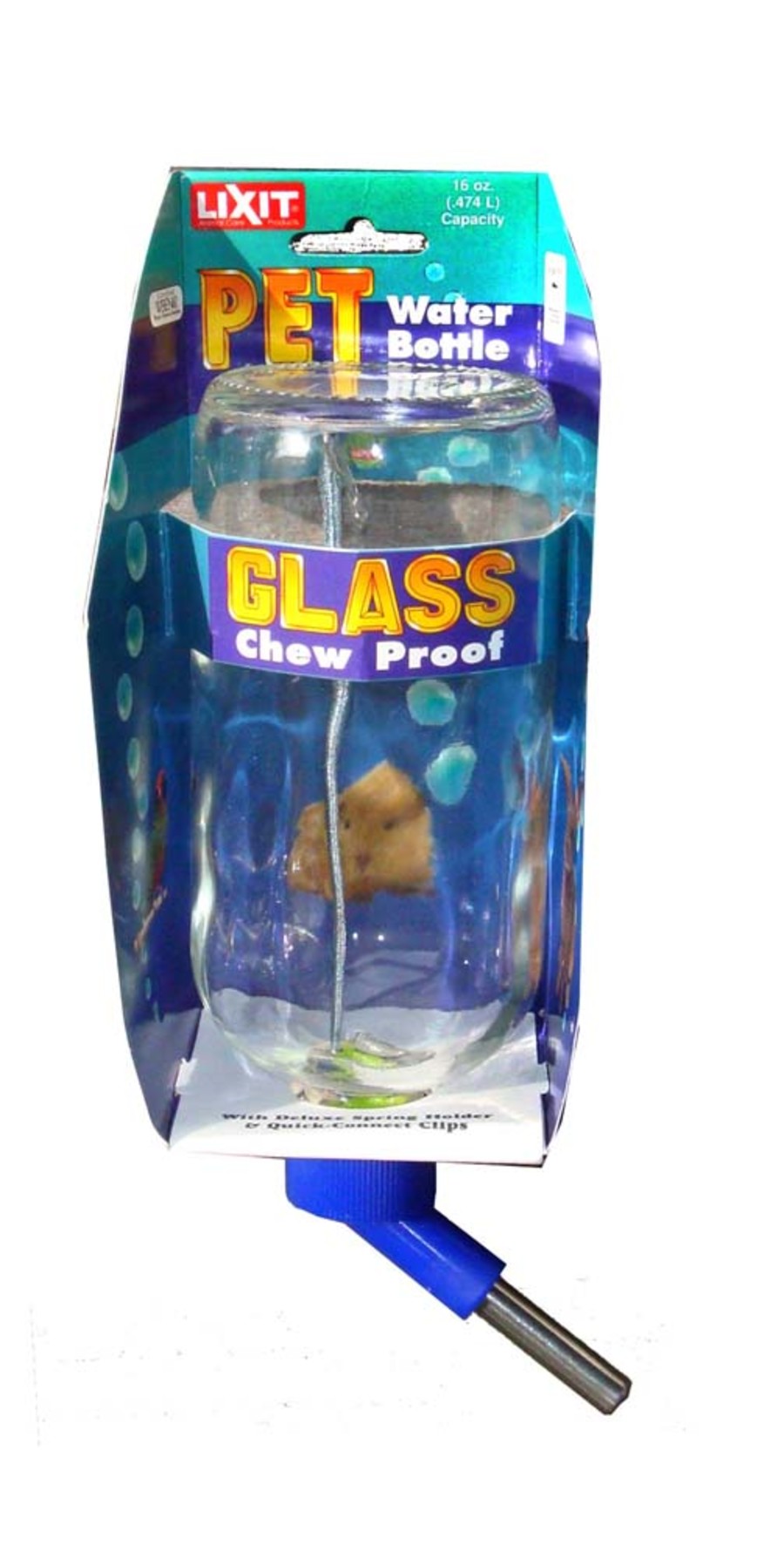 Clear, Blue, 1ea/16 oz