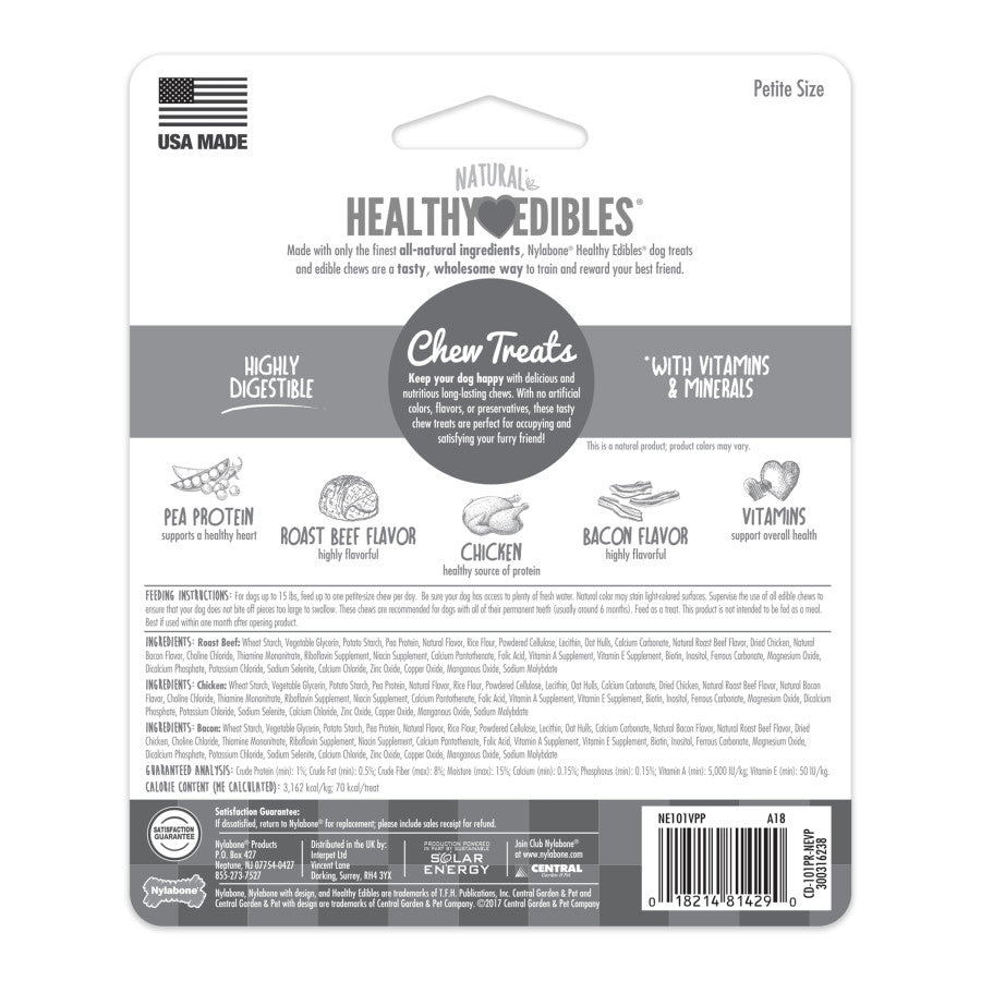 3 count, 1ea/Petite - Up To 15 lb