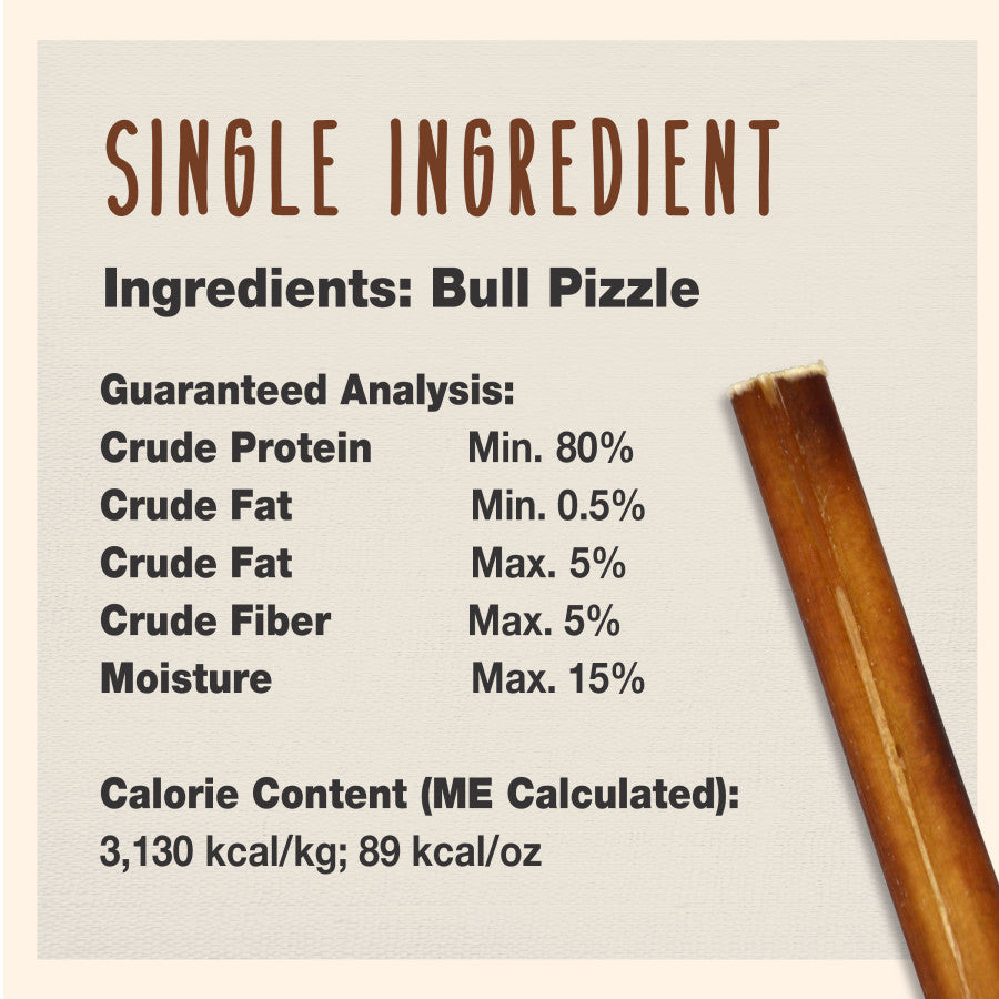 Bully Stick, Bully Sticks, 1ea/XS (8 Oz.)