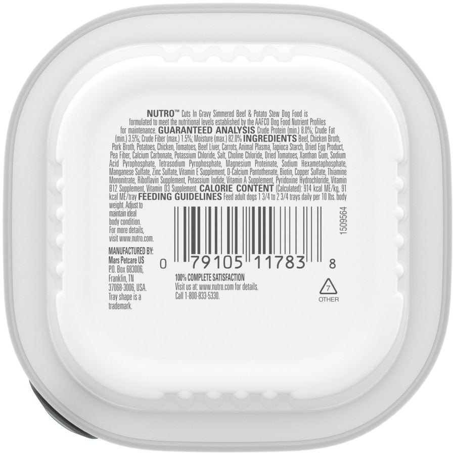 Beef & Potato Stew, 24ea/3.5 oz, 24 pk