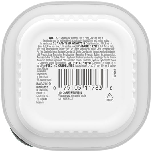 Beef & Potato Stew, 24ea/3.5 oz, 24 pk