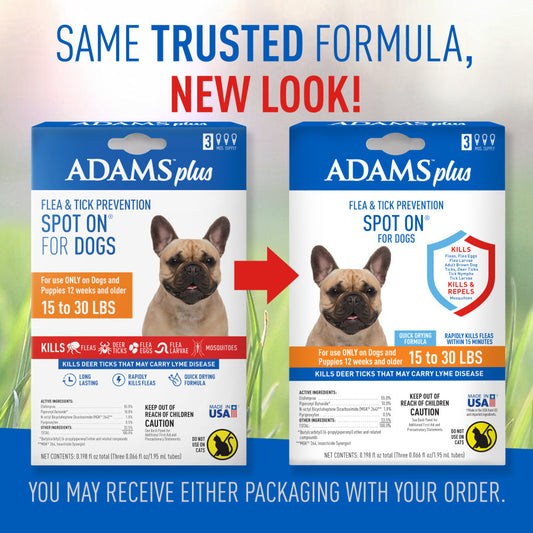 3 Month Supply, 1ea/Medium Dogs 15 To 30 lb