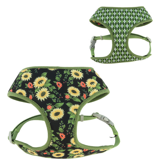 Sunflower & Green Argyle, 1ea/5/8In X 14In-16 in