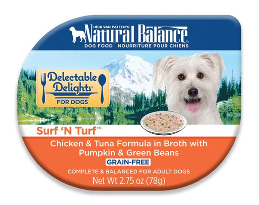 Surf 'N Turf in Broth, 24ea/2.75 oz, 24 pk
