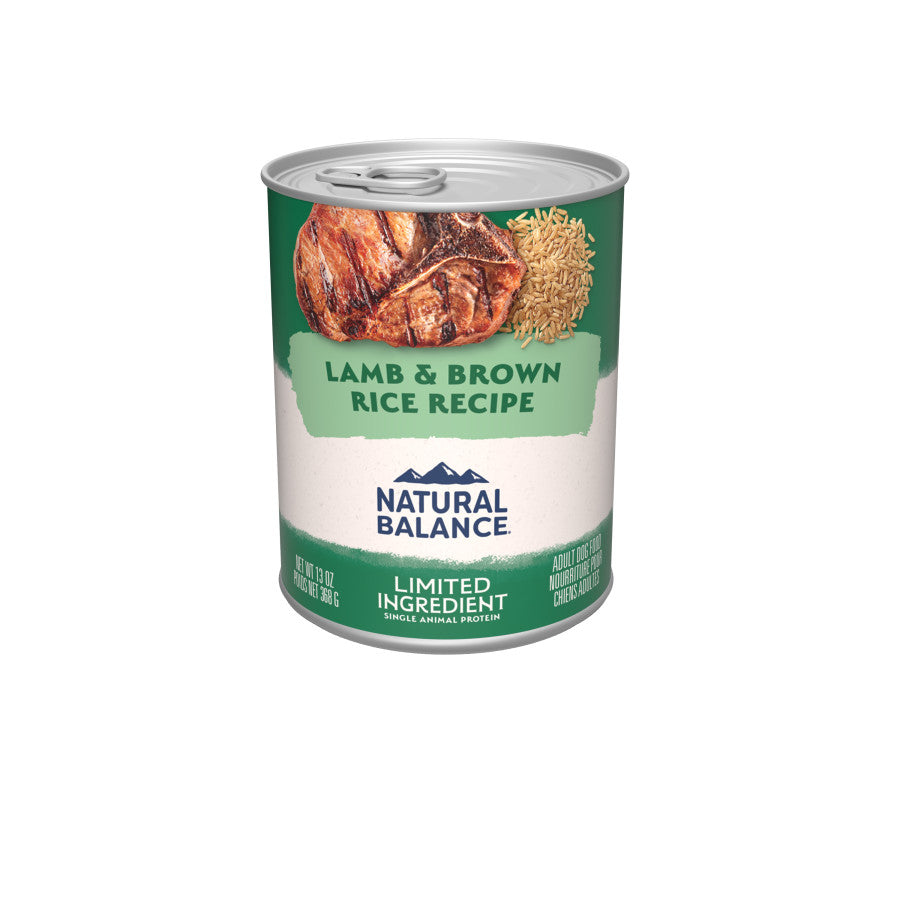 Lamb & Brown Rice, 12ea/13 oz