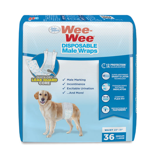 Male Wraps, 1ea/Medium/Large (36 ct)