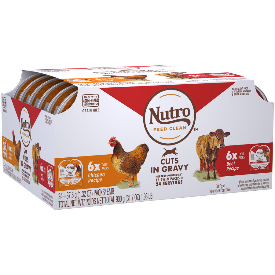 Variety Pack (Chicken, Beef), 2ea/2.6 oz, 12 pk