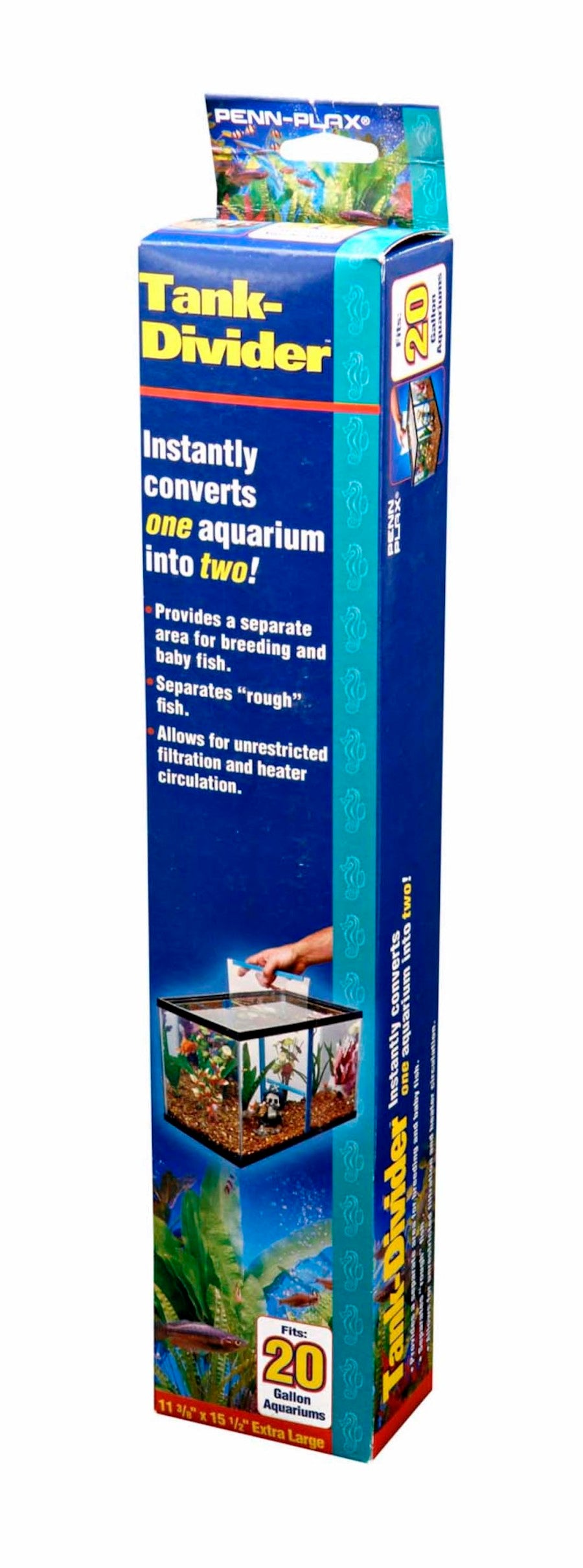 Clear/Blue, 1ea/20 gal, 11.37 X 15.5 in, XL