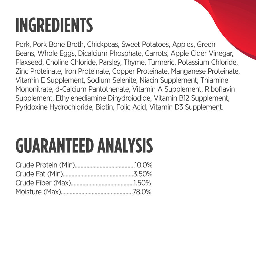 Pork & Apple, 8ea/9 oz