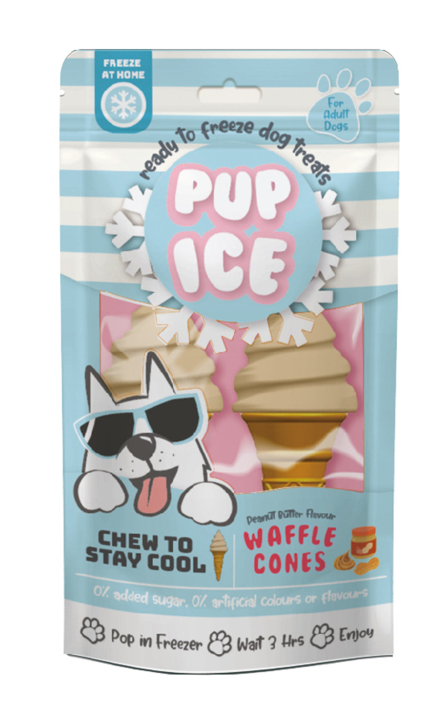 Waffle Cone, Peanut Butter, 1ea/2 pk