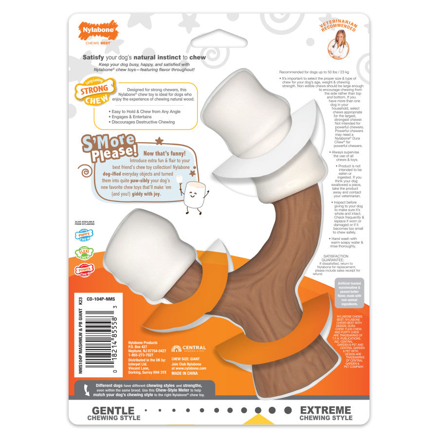 Marshmallow & Peanut Butter, 1ea/Large/Giant - Up To 50 Lbs. (1 ct)