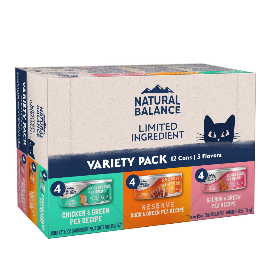 Variety Pack (Chicken, Reserve Duck, Salmon, 1ea/5.5 oz