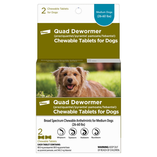 2 tablets, 1ea/MD Dogs (26-60 Lbs)