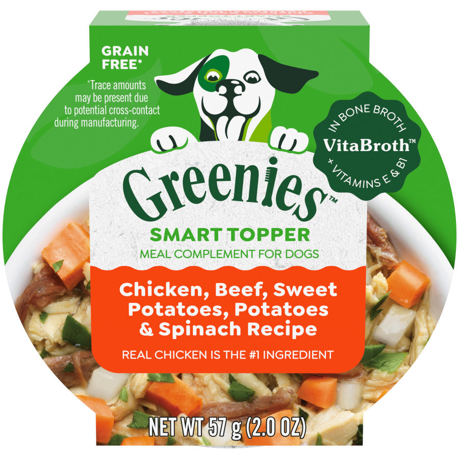 Chicken, Beef, Sweet Potato & Spinach, 10ea/2 oz