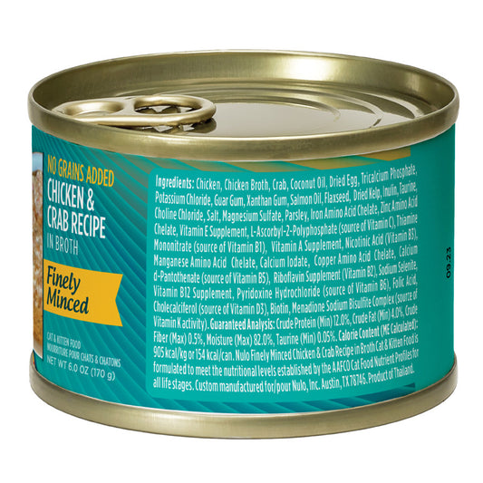 Chicken & Crab, 4ea/6 oz