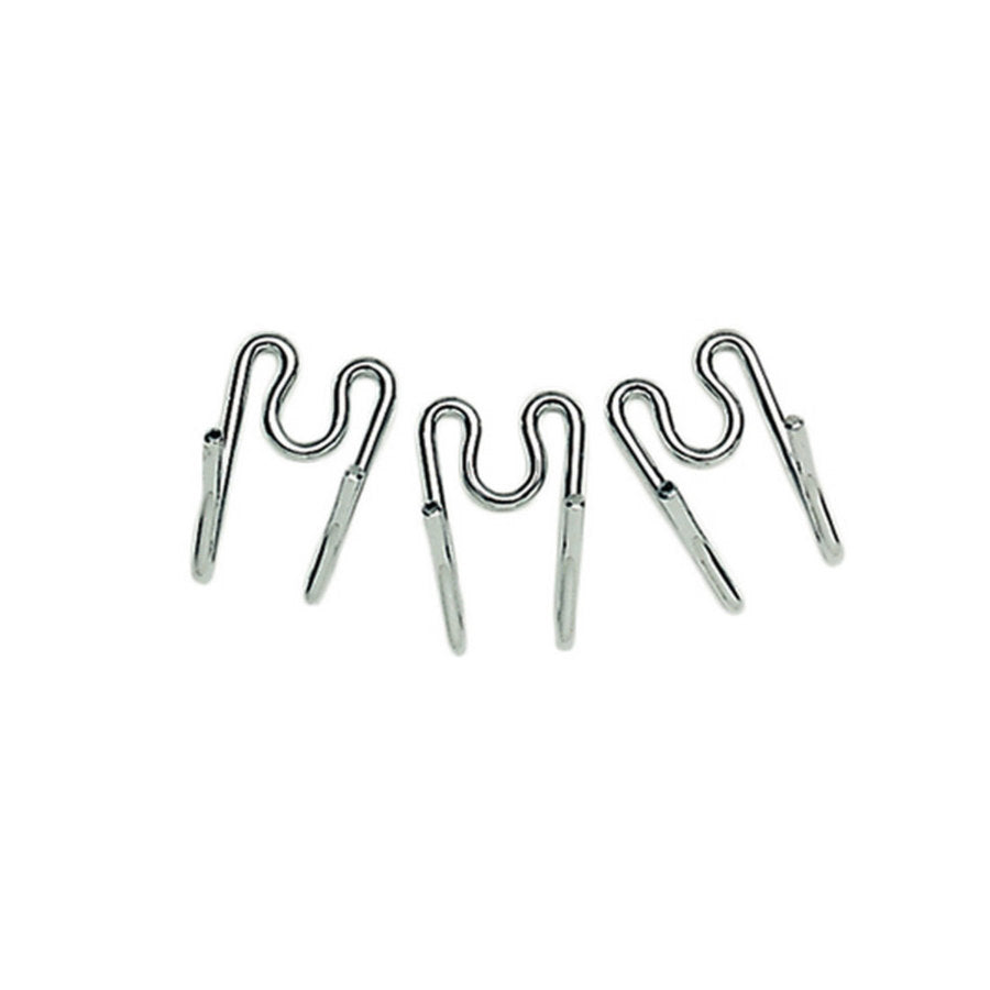 Extra-Heavy, Chrome, 1ea/3.80 mm, 3 pk