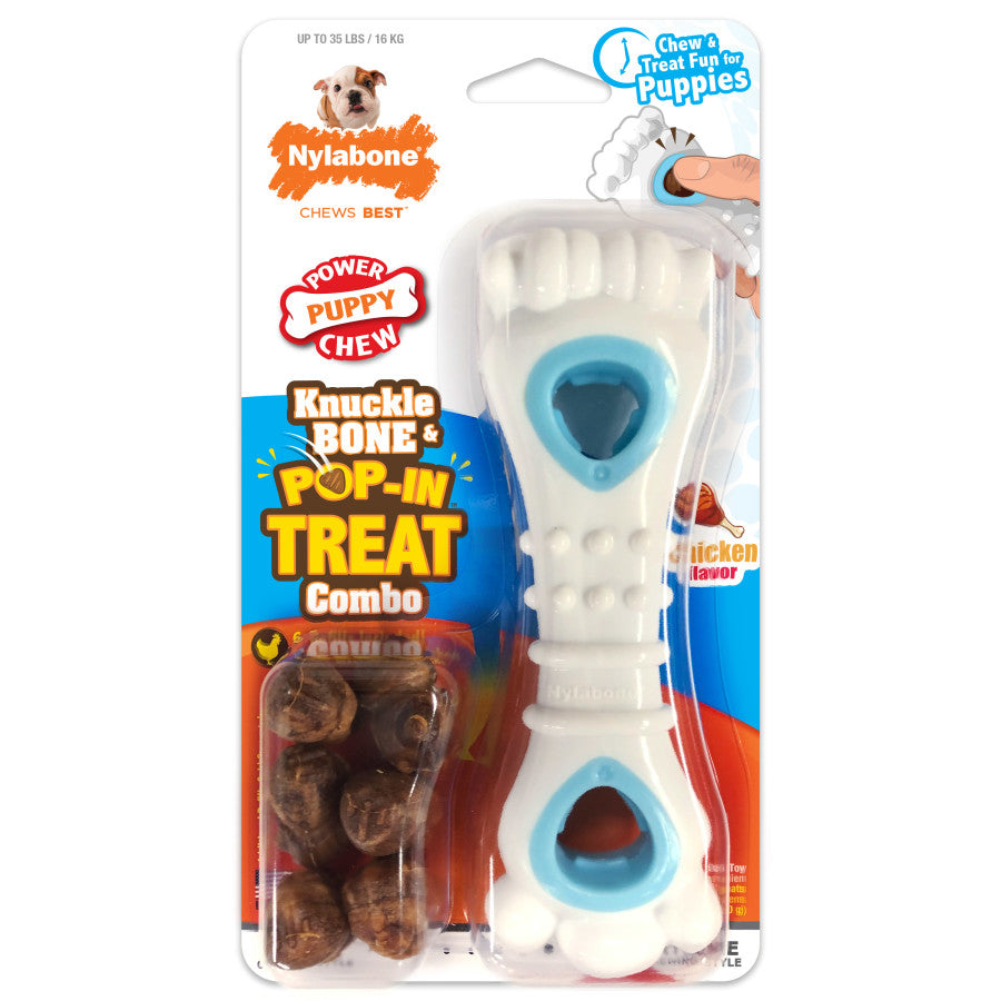 Knuckle Bone Treat Toy, Chicken, 1ea/Medium (1 ct)