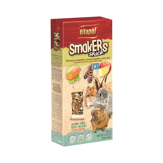 Veggie/Carob/Fruit, 1ea/3 pk