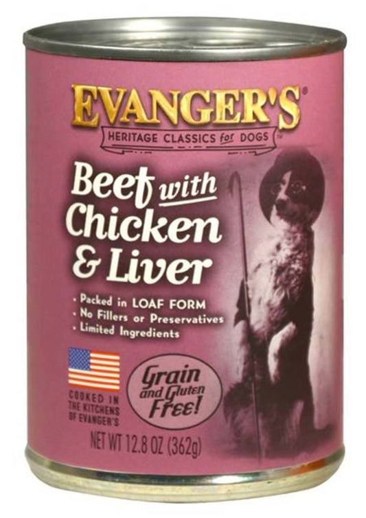 Beef, Chicken & Liver, 12ea/12.8 oz, 12 pk